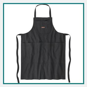  Durable black Patagonia work apron with multiple front pockets, a practical and eco-conscious choice for corporate gifts for clients.