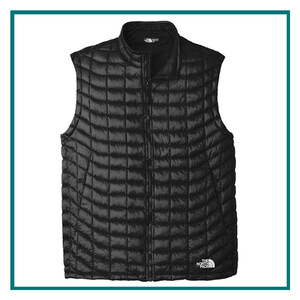Black The North Face quilted vest with a full-zip front and side pockets, featured among the best luxury corporate gifts for executives.