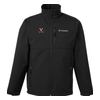 columbia custom logo softshells