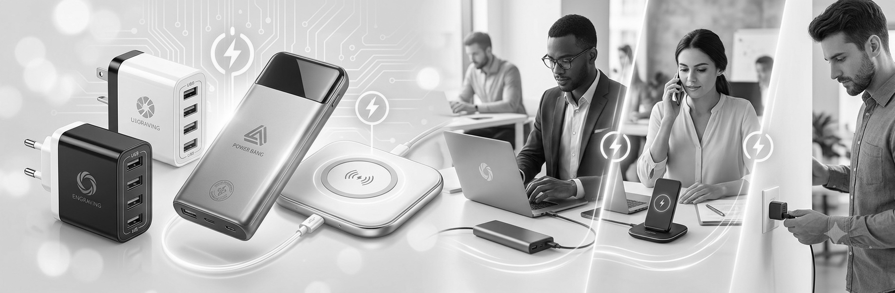 Custom Logo Device Chargers