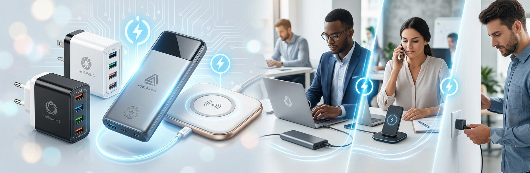 Custom Logo Device Chargers