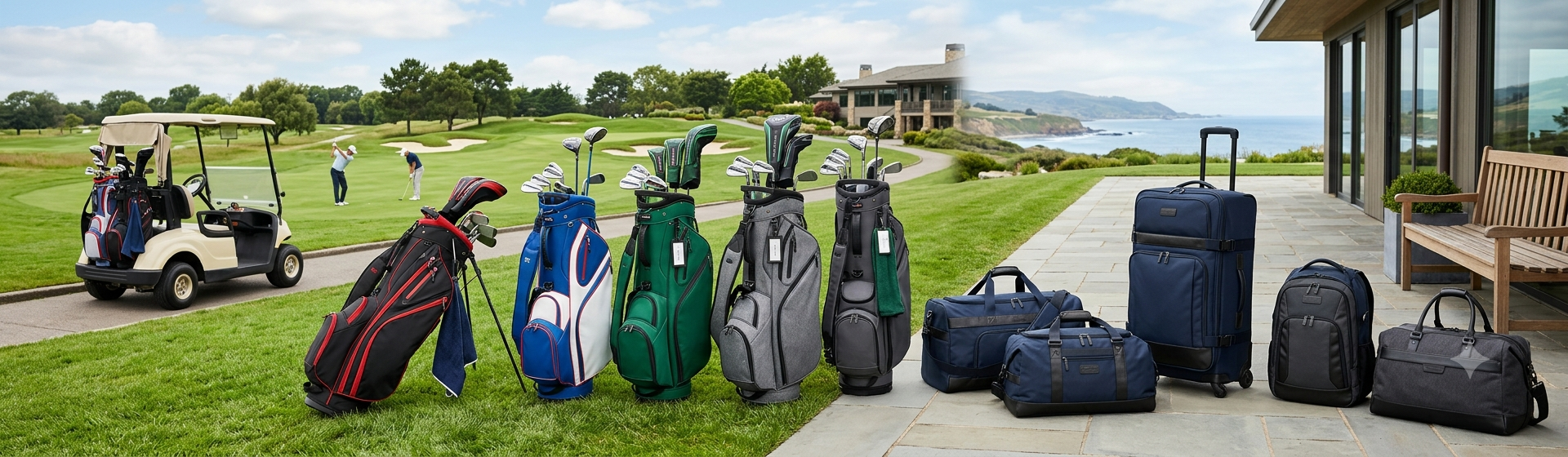 Custom Logo Golf Travel Bags