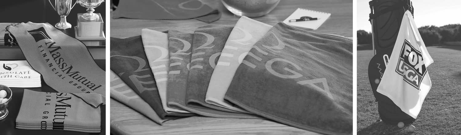 Custom Printed Golf Towels