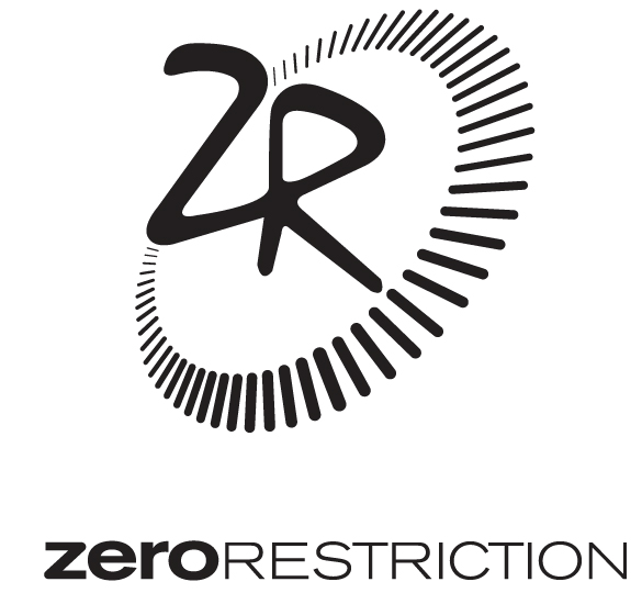 Zero Restriction Custom Logo